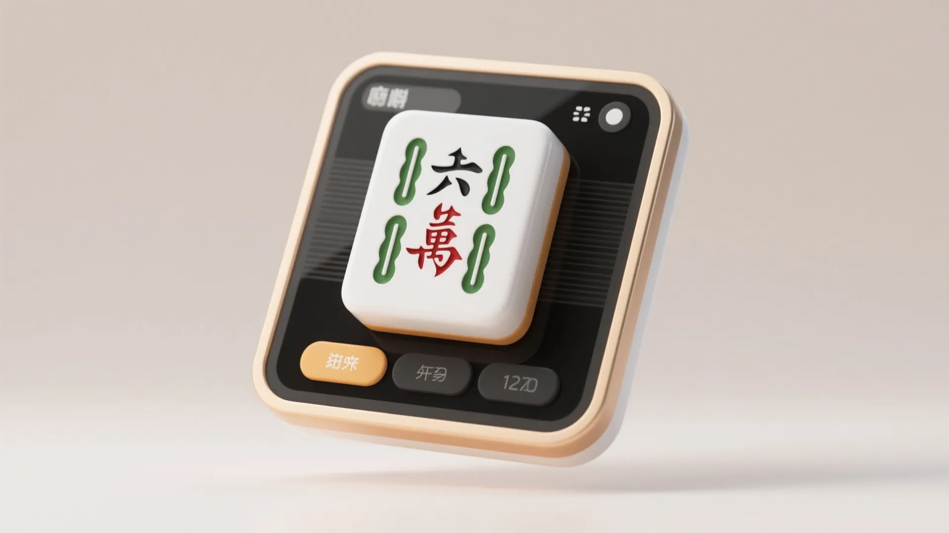 在线打麻将游戏界面展示